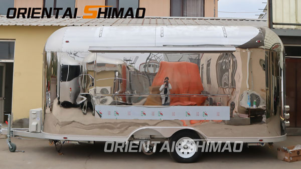 Orientální potravinový přívěs shimao-airstream