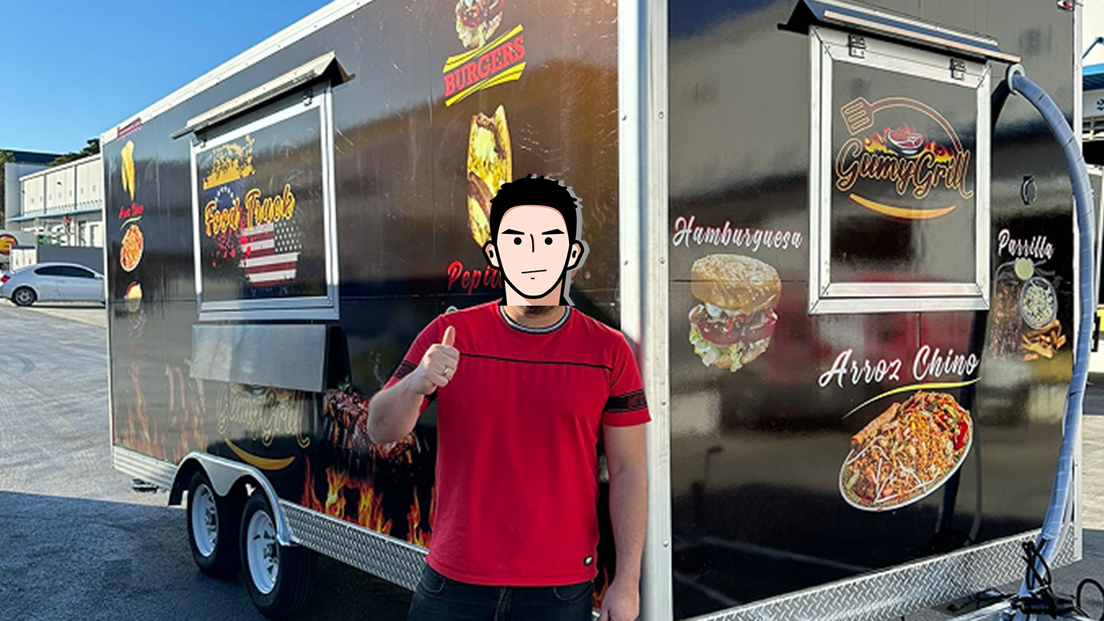 Obrázky Food Trucks z USA.