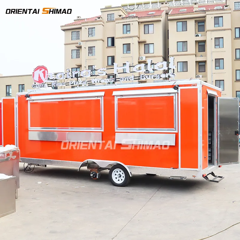 Trailer s koncesí na jídlo