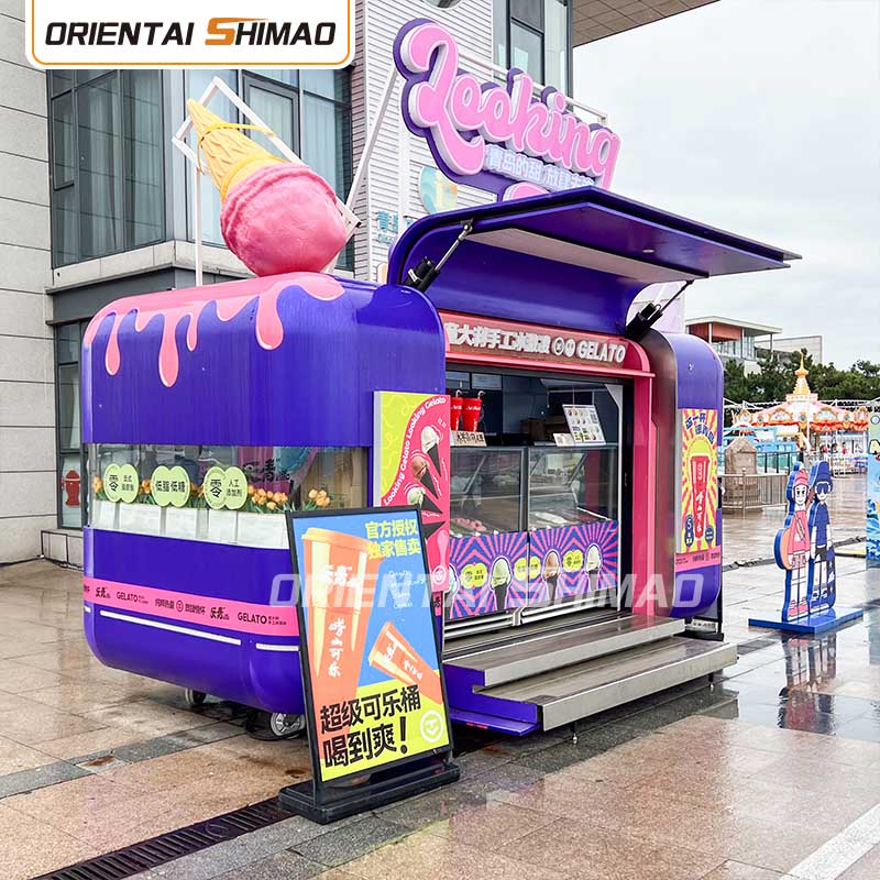 Nákladní automobily na zmrzlinu