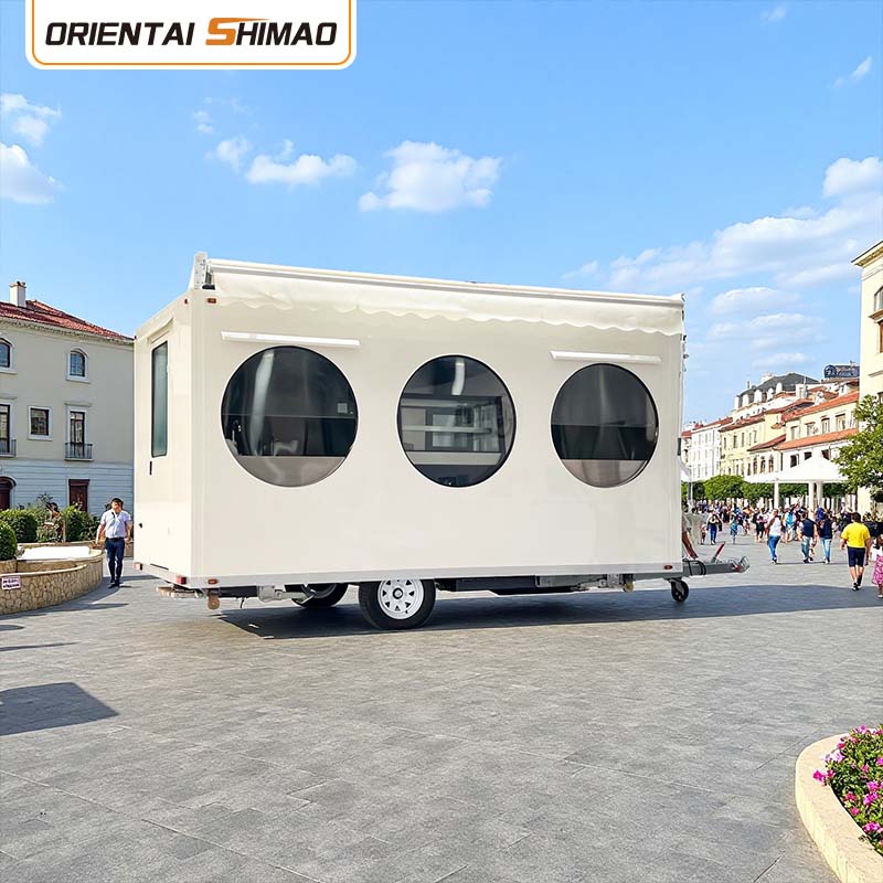 Square Food Vozík Na Kolečkách